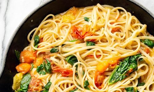 Spinach Tomato Pasta